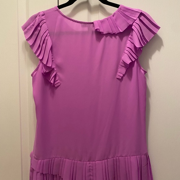Banana Republic Pink Ruffle top - Picture 3 of 5